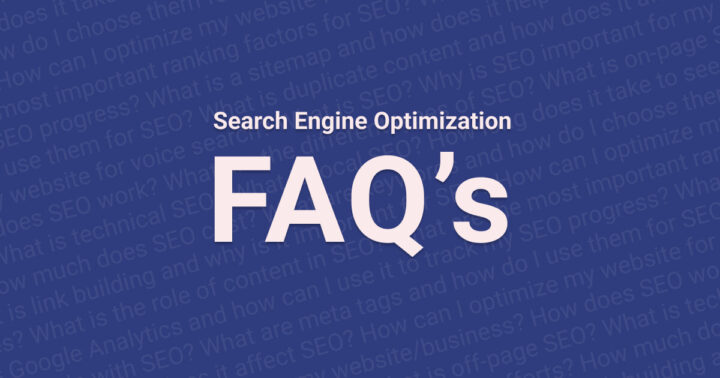Top 20 Burning SEO FAQ's
